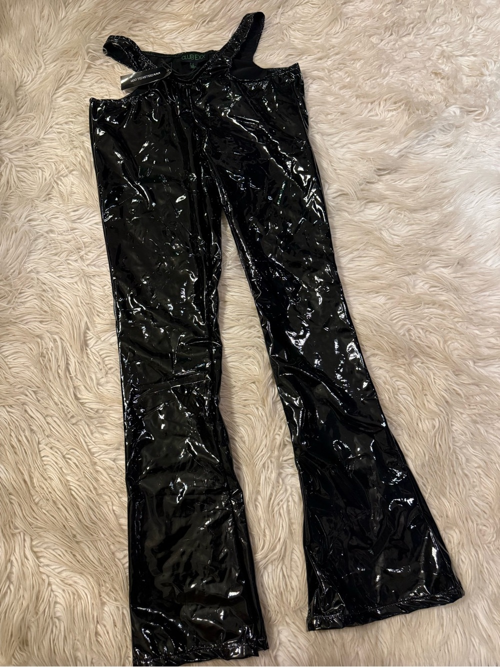 Women’s dolls kill vinyl cutout pants